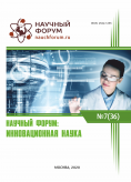 XXXVI Международная научно-практическая конференция «Научный форум: инновационная наука»