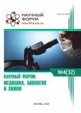 XXXII Международная научно-практическая конференция «Научный форум: медицина, биология и химия»
