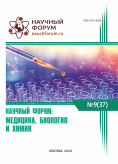 XXXVII Международная научно-практическая конференция «Научный форум: медицина, биология и химия»