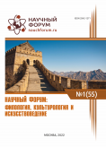 LV Международная научно-практическая конференция «Научный форум: филология, искусствоведение и культурология»