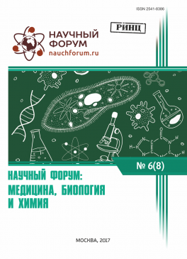 VIII Международная научно-практическая конференция «Научный форум: медицина, биология и химия» 