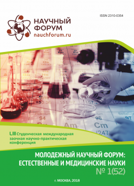 LIII Студенческая международная научно-практическая конференция «Молодежный научный форум: естественные и медицинские науки»